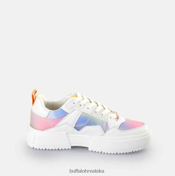 tie-dye koraljna/zelena Buffalo rse v2 tenisice niske veganske |tenisice TDD6T56